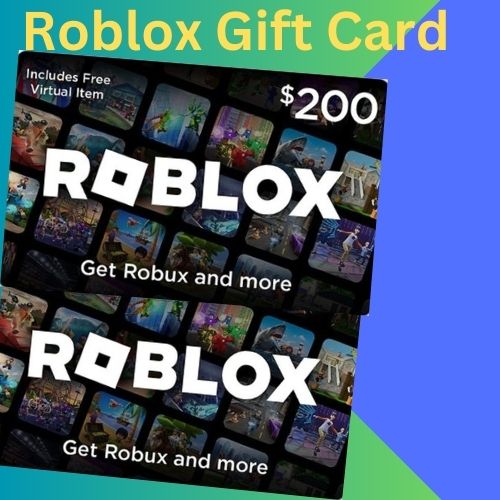 New Roblox Gift Card 2024