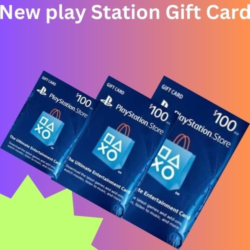 New Play Station Gift Card 2024